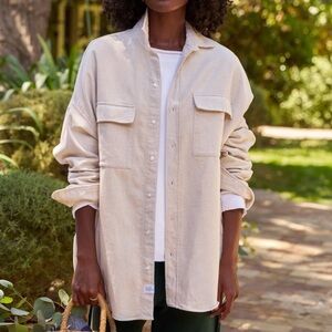 NWT Frank & Eileen McLoughlin Canvas Jacket XS/S